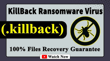 || SOLVED ✅🔘|| KillBack (.killback) ransomware virus - removal and decryption