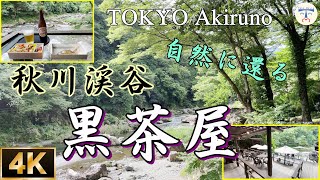 【 4K 秋川渓谷 】絶景ロケーションの黒茶屋で自然に還る