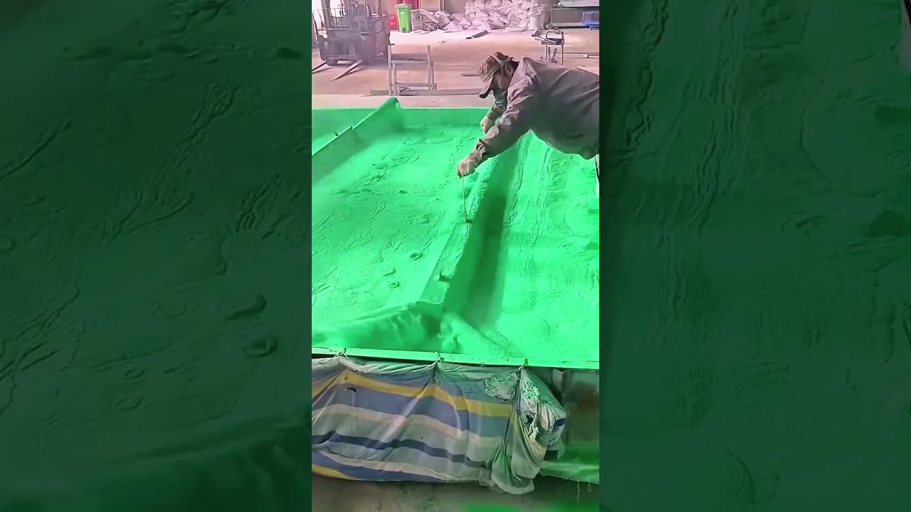 Smart Worker Technique Colors Iron In A Special Super Precise Easy Way With Cool Results Shorts