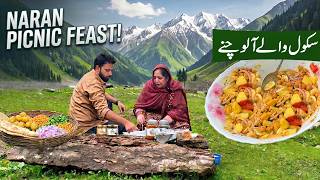 Naran Kaghan Trip 2026 | Aalu Chanay Recipe at Kunhar River