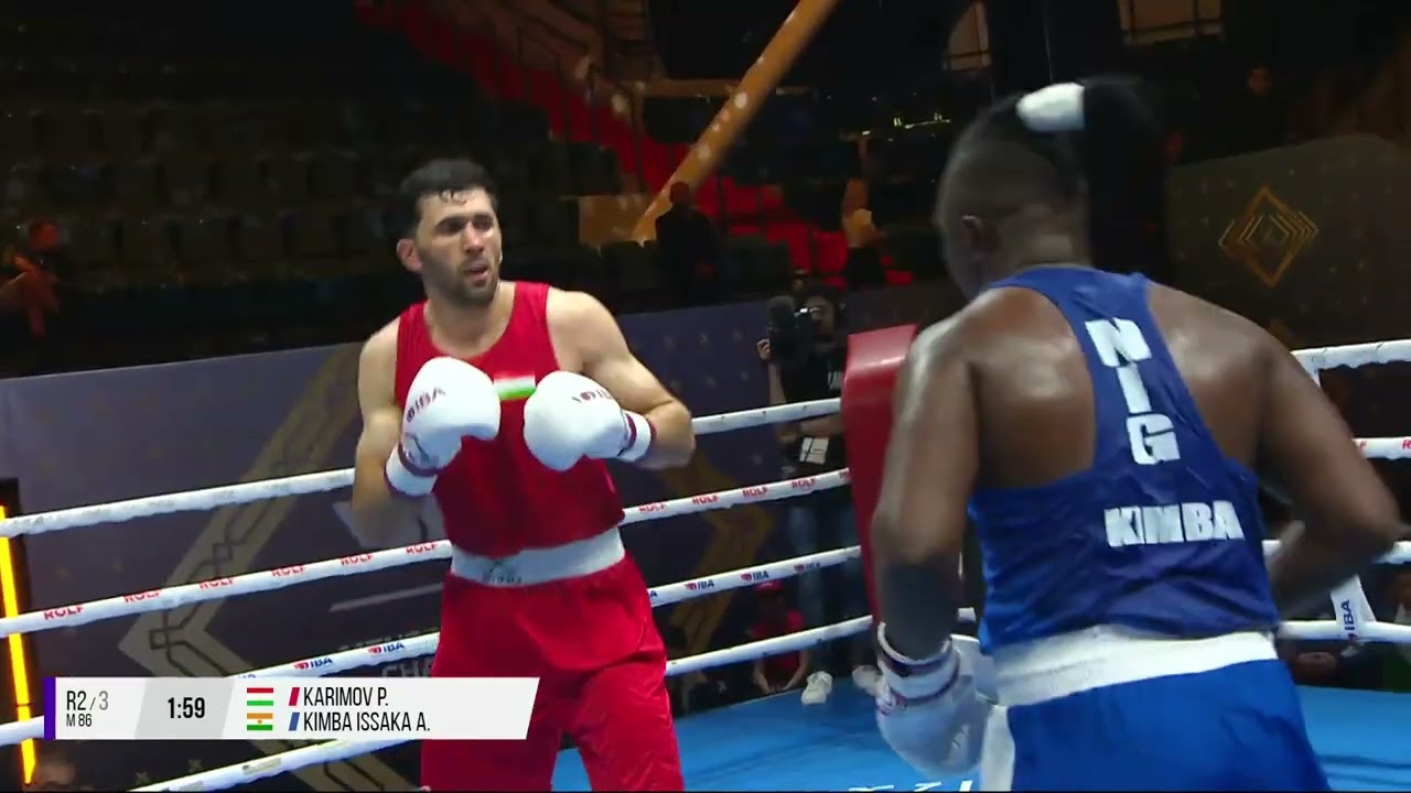 86kg KARIMOV Parviz 🇹🇯 vs KIMBA ISSAKA Abdoul Kader 🇳🇪 | IBA 2025 Men’s WBCHs