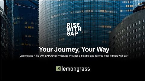 Lemongrass Cloud ERP Advisory Services