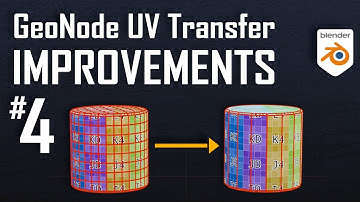 How to Transfer UVs with Geometry Nodes #4 - Improvements