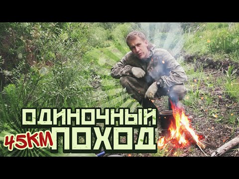 видео: Одиночный поход 45 км. тайга и лес, дикие звери. Гамак походный