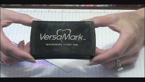 StampinSmiles.com:  VersaMark Resist