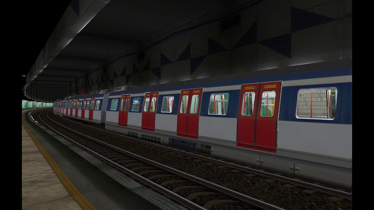 OpenBVE MTR EAL MLR is Arriving at Mong Kon East and Depart from Mong ...