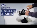 How to Unclog a Sink