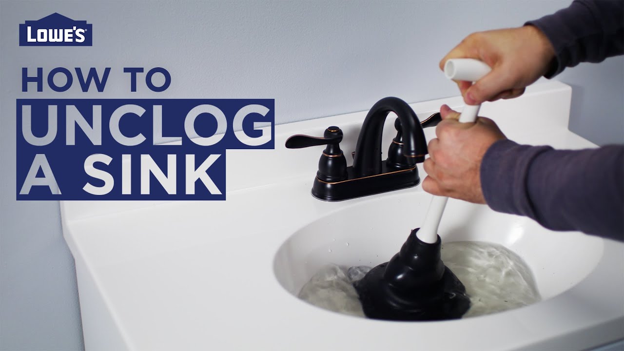 How to Unclog a Sink 