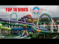 Top 10 Rides at Dreamworld