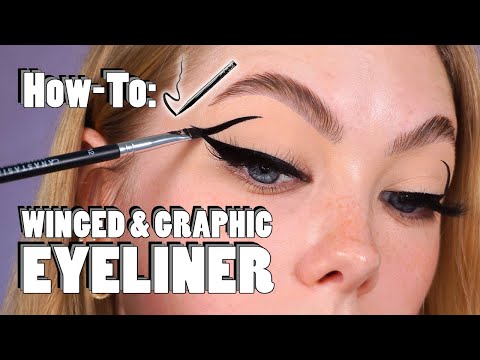 BEST EYELINERS AND BRUSHES FOR GRAPHIC LINER 