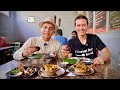 Ragi mudde oota with mark wiens gowdara mudde mane  finger millets  bengaluru food tour