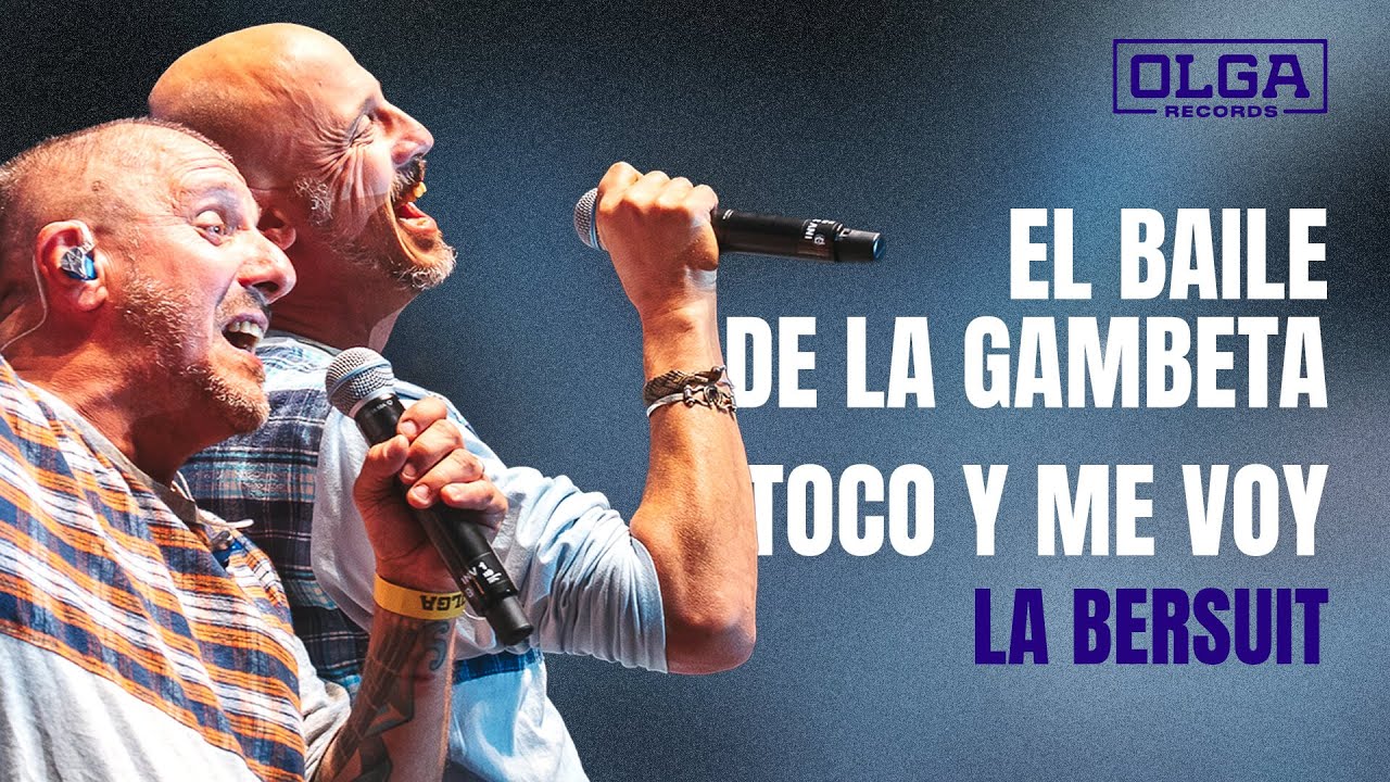 El Baile de la Gambeta / Toco y me voy - La Bersuit | Un Día Maradoniano