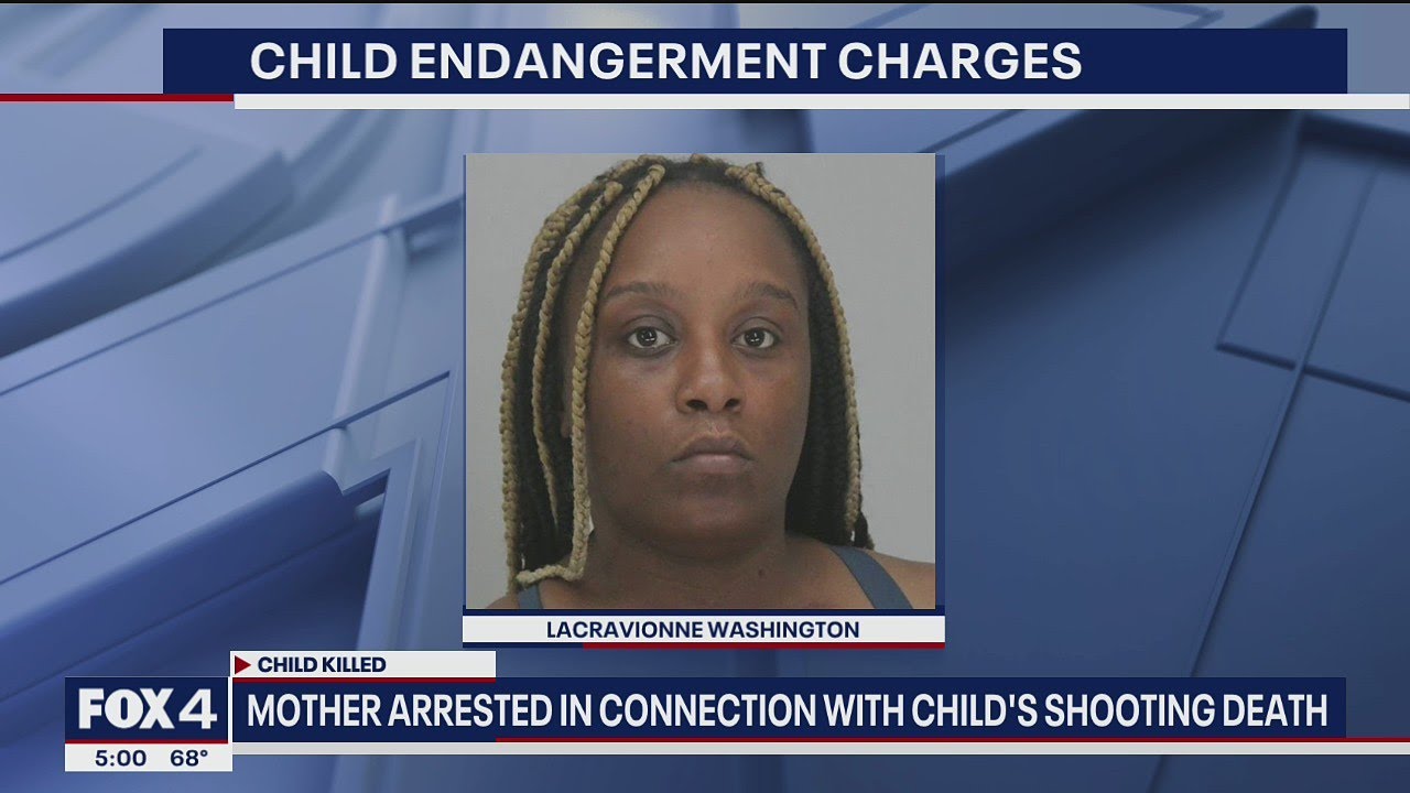 Dallas mother charged in connection with shooting death of her 3-year-old son