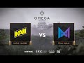Natus Vincere vs Team Nigma, OMEGA League: Europe, bo3, game 2 [Jam & Maelstorm]