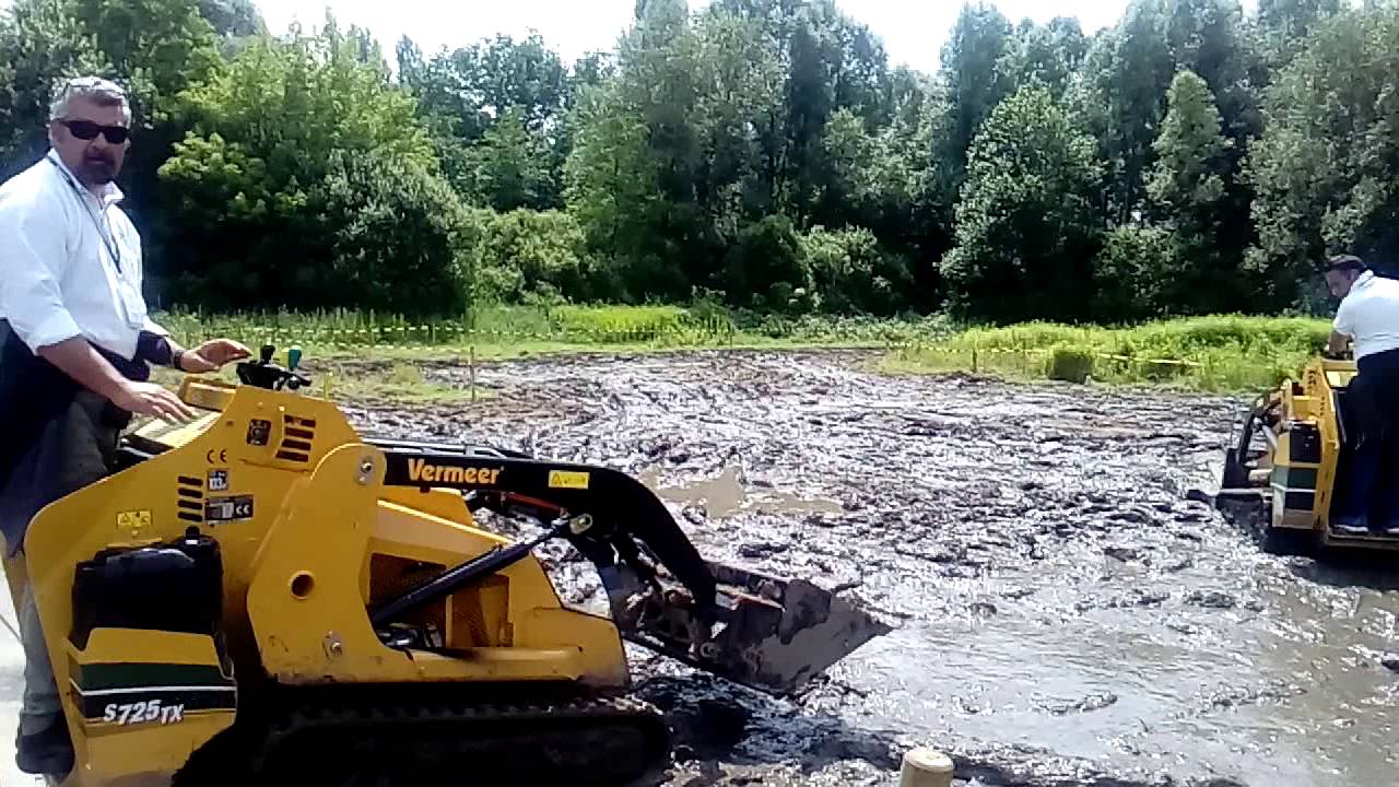 VERMEER Skid Steer testdrive YouTube