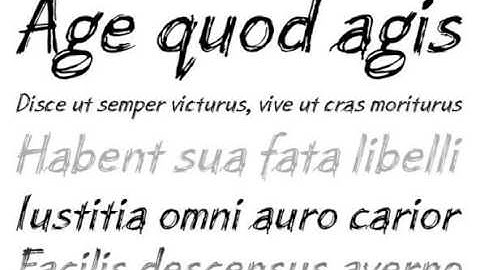 Scratch Font Download