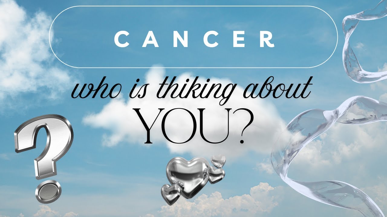 CANCER🪽YOU'RE BOTH THINKING & MISSING EACH OTHER! 😕 A NEW START! 😍💝