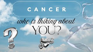 CANCER🪽YOU'RE BOTH THINKING & MISSING EACH OTHER! 😕 A NEW START! 😍💝