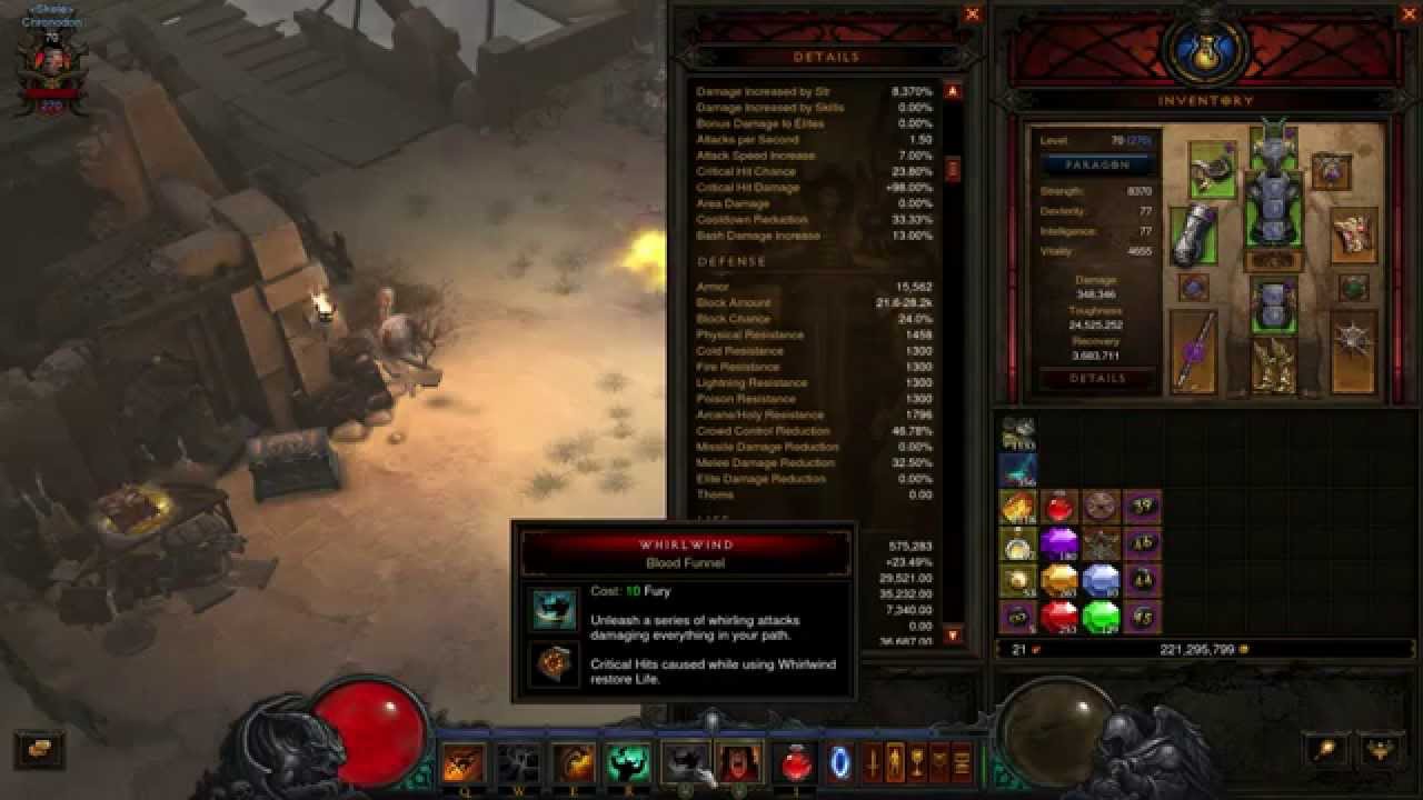 Diablo 3 ZDPS Leap Quake Barb YouTube