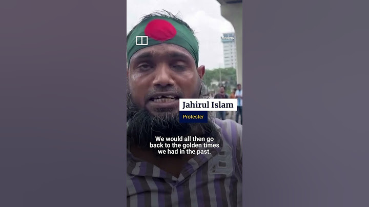 IN A MINUTE: Bangladeshi protesters storm prime minister’s residence #shorts