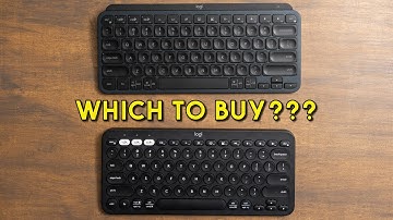 Logitech MX Keys Mini vs Pebble Keys 2 K380S