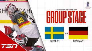 Sweden vs. Germany FULL HIGHLIGHTS | 2024 Women's World Hockey Championship