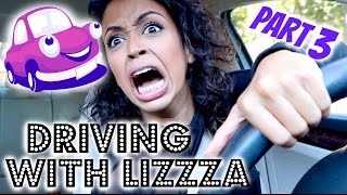 CRASHED MY CAR?! DRIVING WITH LIZA PART 3!!
