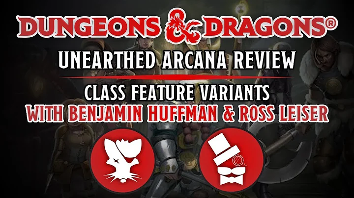 Unearthed Arcana Review | Class Feature Variants (...