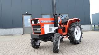 Hinomoto E204 4wd / 1055 Draaiuren / Miditrekker