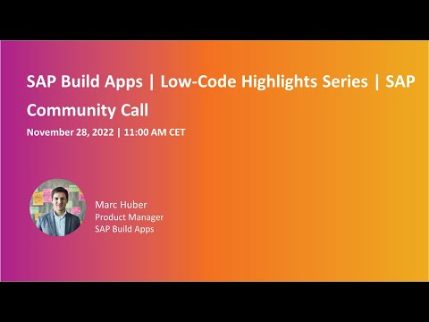 SAP Build Apps