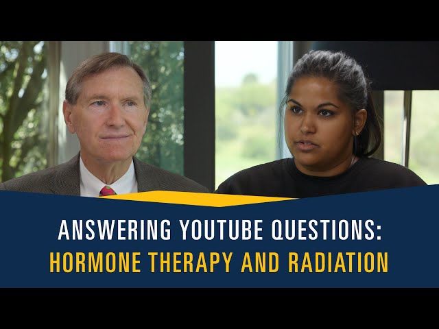 Hormone Therapy & Radiation for Prostate Cancer | We Answer Your Youtube Questions #6 | The PCRI class=