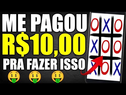 GANHE R$10 REAIS muito RÁPIDO pra jogar JOGO DE MEMÓRIA e da VELHA| App pagando no Paypal RÁPIDO