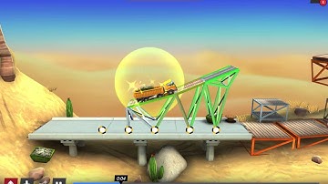 [Gameplay] Bridge Constructor Stunts Level 2-6