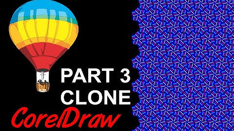 Corel Draw Tips & Tricks Start with a 6 sided Polygon and draw this PART 3 CLONE