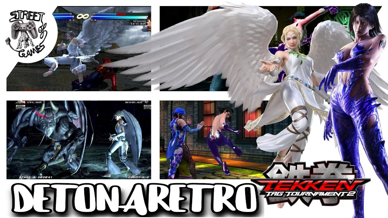 Tekken Tag Tournament 2 (PS32012) Angel e Unknown YouTube
