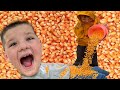BURiED in CORN!! Caleb Goes to the Pumpkin Patch with friends! A family Halloween Tradition.