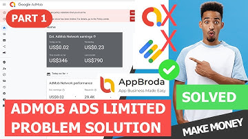 AppBroda: Admob Ads Limited Problem Solution - Best Google Adx Ad Network to Increase your Revenue