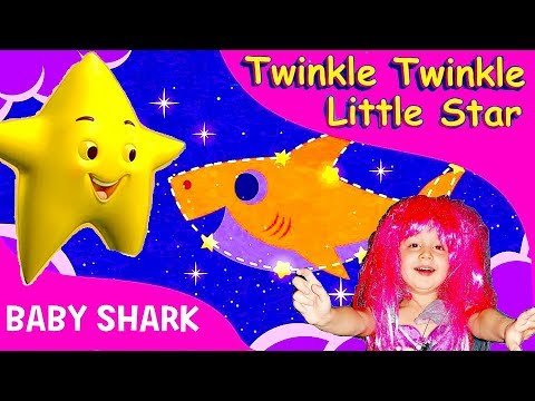 Twinkle Twinkle Little Shark | Baby Shark | Twinkle Twinkle Little Star | Kids Songs Nursery Rhymes