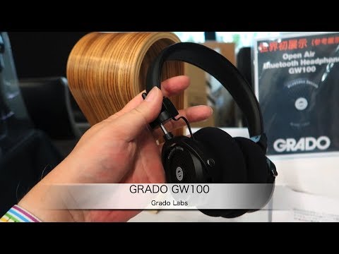 Say hello to Grado's first Bluetooth wireless headphones, the GW100