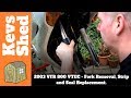 2003 Honda VFR800 VTEC Front Fork Seal Replacement and Rebuild の動画、YouTube動画。