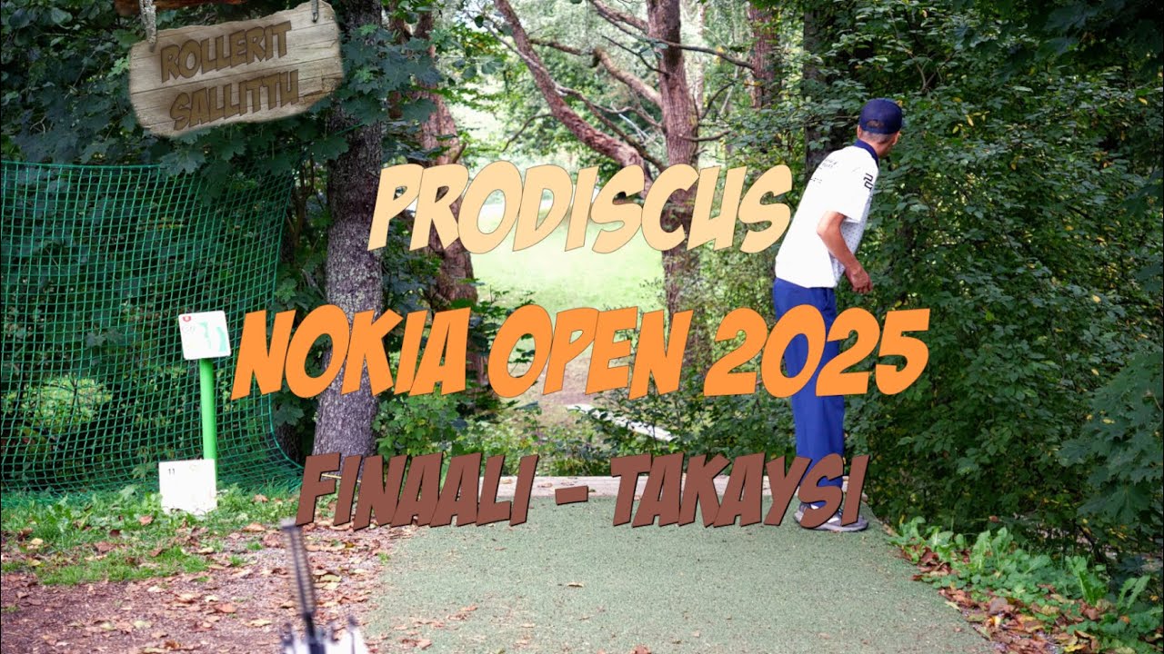 lcgm8 Disc Golf - Prodiscus Nokia Open 2025 finaali, takaysi