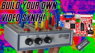 DIY No Input VGA Feedback Video Synth / Glitch Processor Tutorial - How To Circuit The Bend GBS-8100
