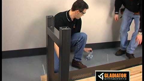 Gladiator®: How to Assemble the Modular Workbench