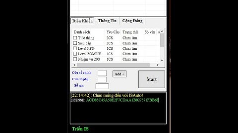 ISSoftware | ISAutoCA | Huớng Dẫn Sử Dụng Auto Crazy Arcade | Triển IS Official