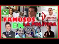 ¿Actuación o política? FAMOSOS POLÍTICOS: Aquí los ganadores y perdedores