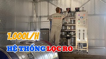 Hoàn Thiện Hệ Thống Lọc Nước RO 1000l/h Tại Hải Dương - Xử Lý Nước Việt Phát