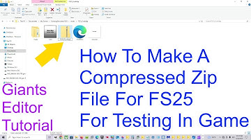 Giants Editor Tutorial | Make FS25 Mod Map And Make It A Compressed Zip File For Testing | Step 10