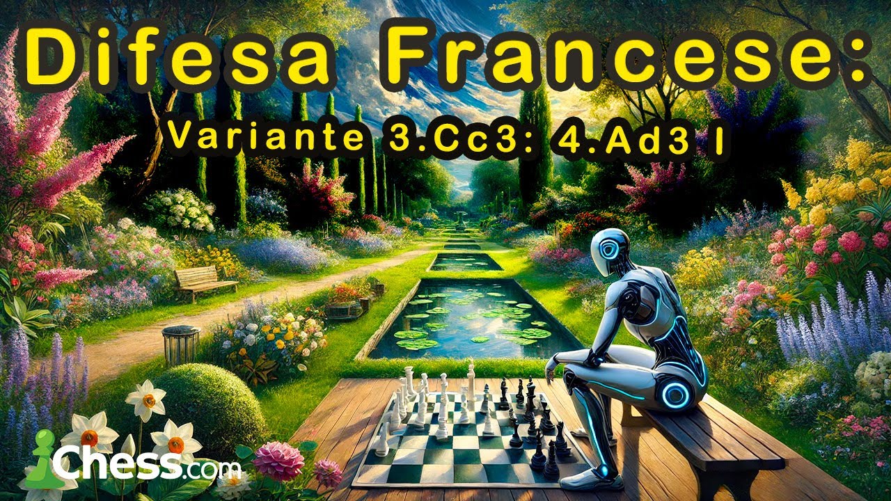 Difesa Francese  - Repertorio per il Nero: Variante 3.Cc3: Intro + 4.Ad3 I