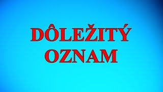 DÔLEŽITÝ OZNAM pre odberateľov Dokumenty TV HD