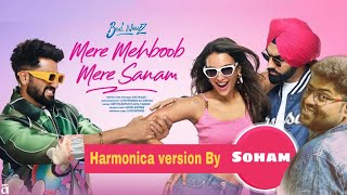 Mere Mehboob Mere Sanam  Harmonica Instrumental  Bad Newz  Your Soham